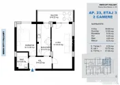 2 Camere decomandate | Încălzire în Pardoseală | Comisio 