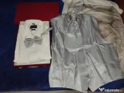 Rochie de mireasă cu trenă+costum ginere