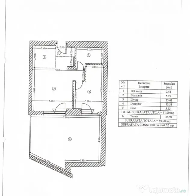 2 camere + parcare si terasa 39 mp | One Herastrau - Bucuresti (Bucuresti-Ilfov)