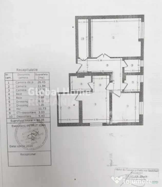 Apartament 3 camere 92,35 MP | Crangasi - Belvedere | Centra - Bucuresti (Bucuresti-Ilfov)