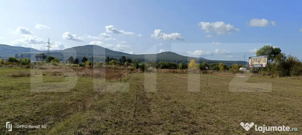 Teren 49 Ari, partial intravilan 13 ari, cu deschidere la DN - Bistrita (Bistrita-Nasaud)
