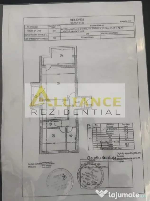 APARTAMENT 3 CAMERE ȘI 2 BĂI- METROU BERCENI - Popesti Leordeni (Bucuresti-Ilfov)