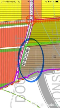Teren intravilan industrial str. Salzburg deschiderea 79 ml 19325mp