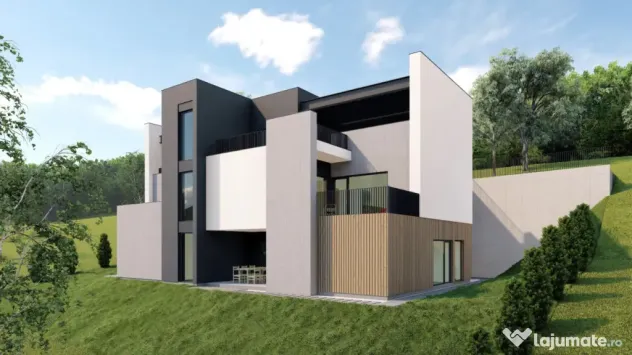Duplex in constructie, 160mp utili, 300mp teren, Valea Garba - Floresti (Cluj)