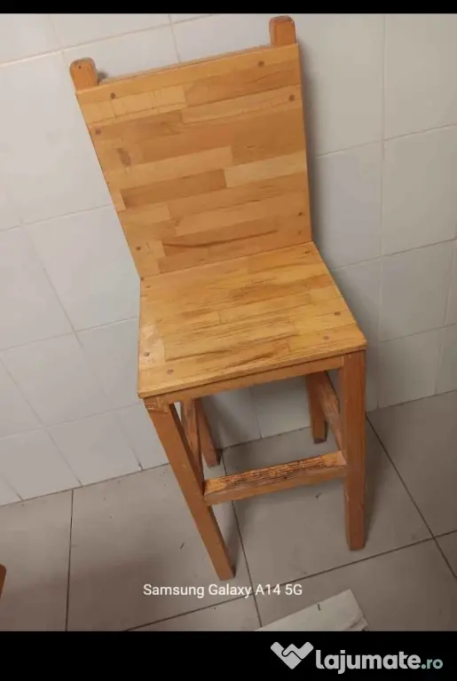 Mese cadru metalic, scaune