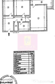 Ap. 2 camere mobilat, 60 mp, anul 1985, et. 5/8, gata de ... 