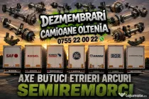 Axe semiremorci orice model BPW SAF GIGANT etc DEZMEMBRARI