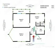 Apartament in vila | 2 camere | Decomandat | Parcare | Curte