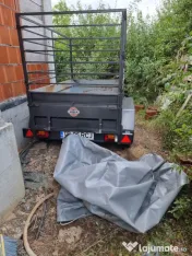 Remorca Remolcasec,2axe,prelata,fabricație Spania 
