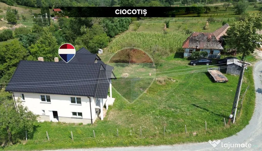 Casă Semifinisată cu 5 Camere | Ciocotiș, Maramureș - Ciocotis (Maramures)
