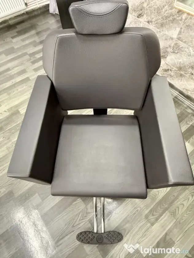 Scaun profesional Alpeda | frizerie / barber / - hidraulic , reglabil, impecabil