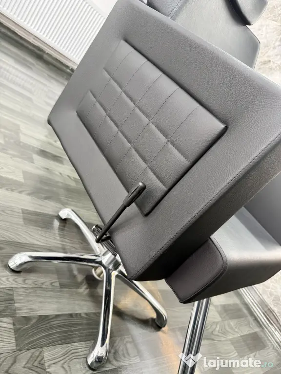 Scaun profesional Alpeda | frizerie / barber / - hidraulic , reglabil, impecabil