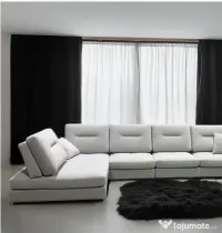 Vand Coltar modern nou: sezlong + 3 module fara brat 