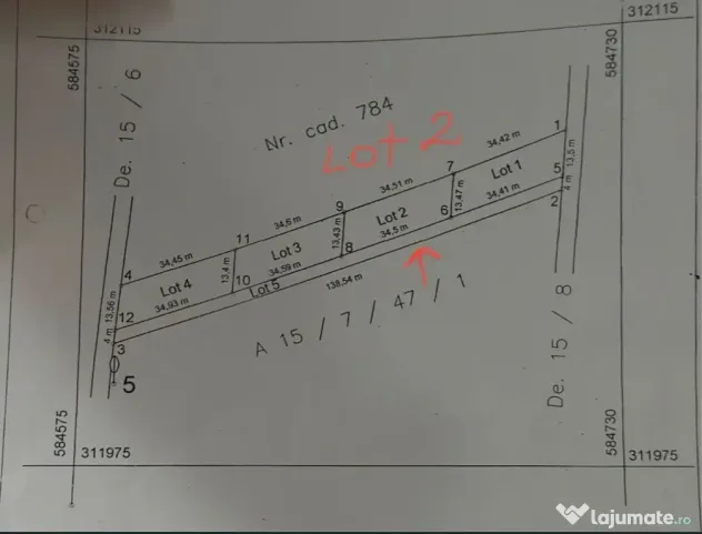 Vand teren 1 Decembrie Ilfov 420mp