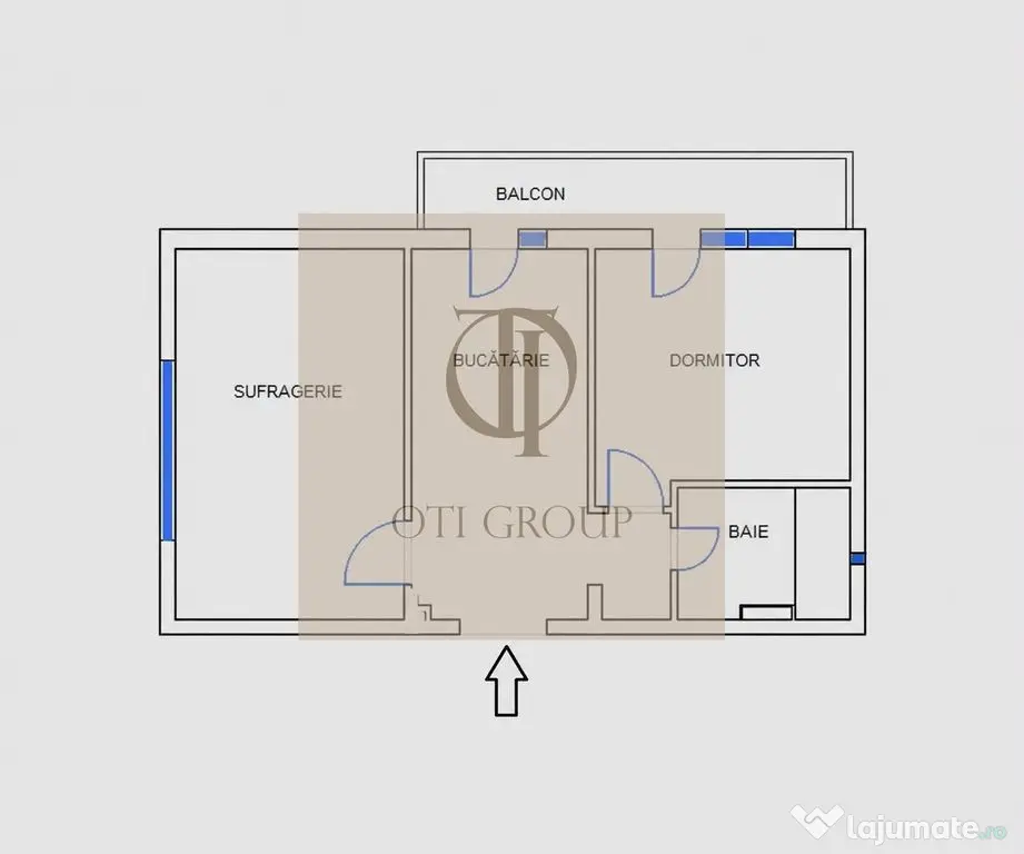 Apartament 2 camere decomandat, etaj 3, Gheorgheni Inters... - Cluj-Napoca (Cluj)