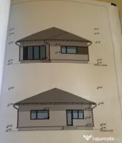 Casa la rosu, 108 mp, Pielești 