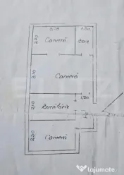Apartament 3 camene Semidecomandat In Bucium langa OMV la st 
