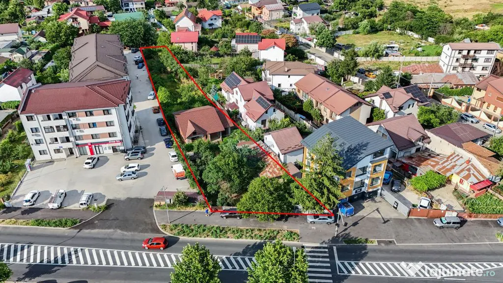 Teren 1738 mp | CU P+2 | Sos Oltenitei | Toate Utilitatile - Popesti Leordeni (Bucuresti-Ilfov)