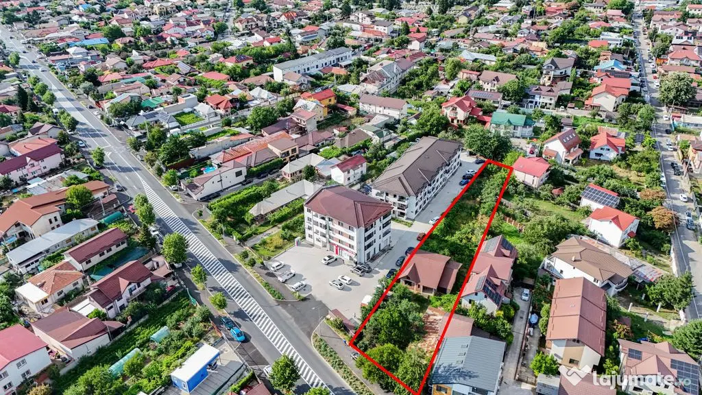 Teren 1738 mp | CU P+2 | Sos Oltenitei | Toate Utilitatile - Popesti Leordeni (Bucuresti-Ilfov)