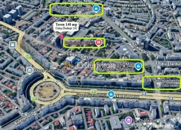 Teren boutique Calea Dudesti 142 - Bucuresti (Bucuresti-Ilfov)