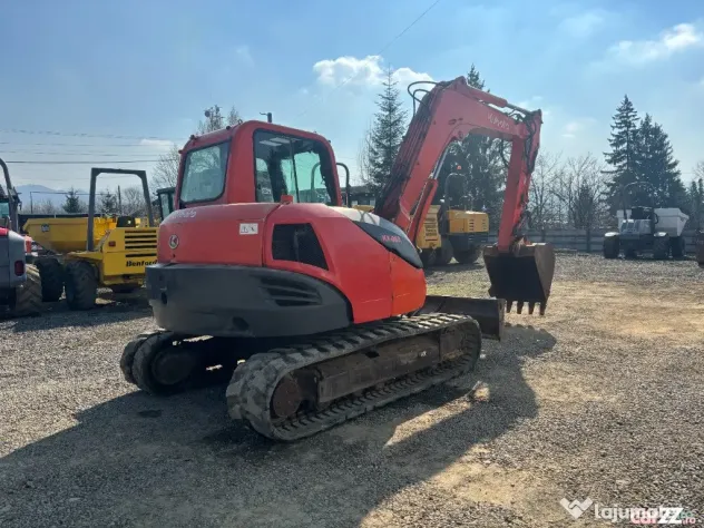 Miniexcavator Kubota KX080-3, 2018, 8 tone - Negresti Oas (Satu-Mare)