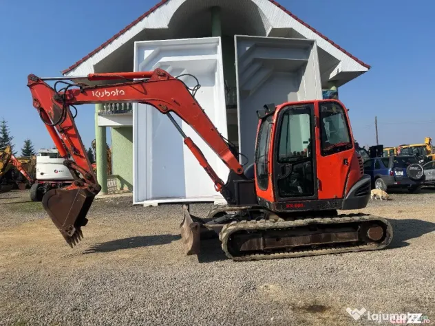 Miniexcavator Kubota KX080-3, 2018, 8 tone - Negresti Oas (Satu-Mare)