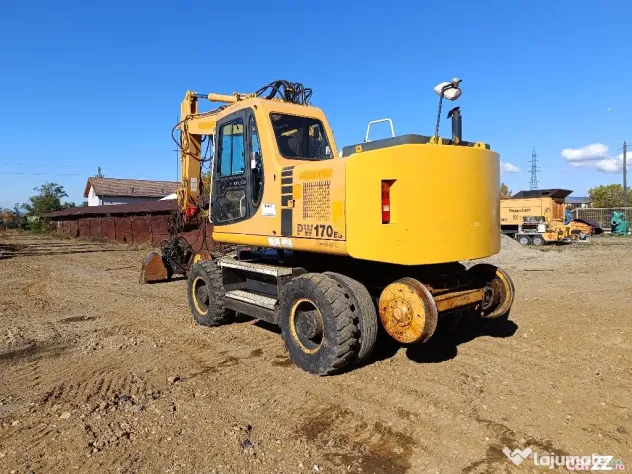 Excavator rutier–feroviar Komatsu PW170-ES, 21 tone, 2003 - Negresti Oas (Satu-Mare)