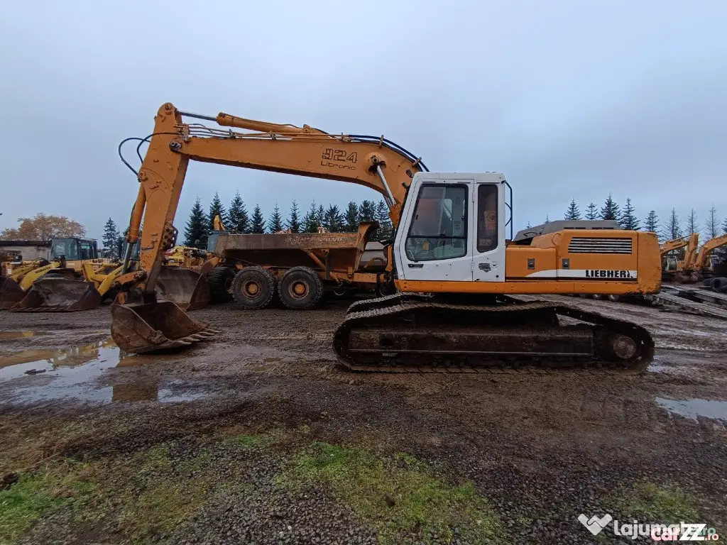 Excavator pe senile Liebherr R924 HDSL, 24 tone, 2001 - Negresti Oas (Satu-Mare)