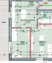 Apartament 2 camere în bloc nou | 56,96 mp + balcon 17 mp 