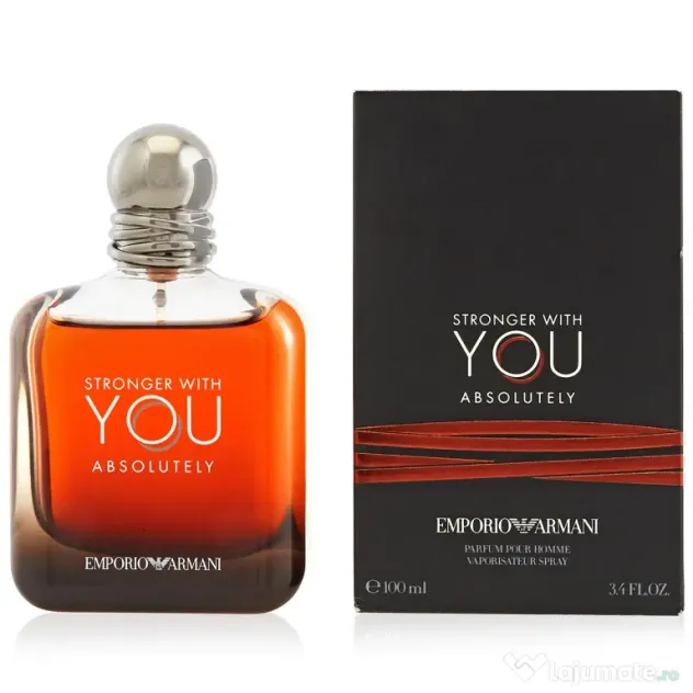 Giorgio Armani Emporio Stronger With You Leather 100ml EDP, pentru barbati