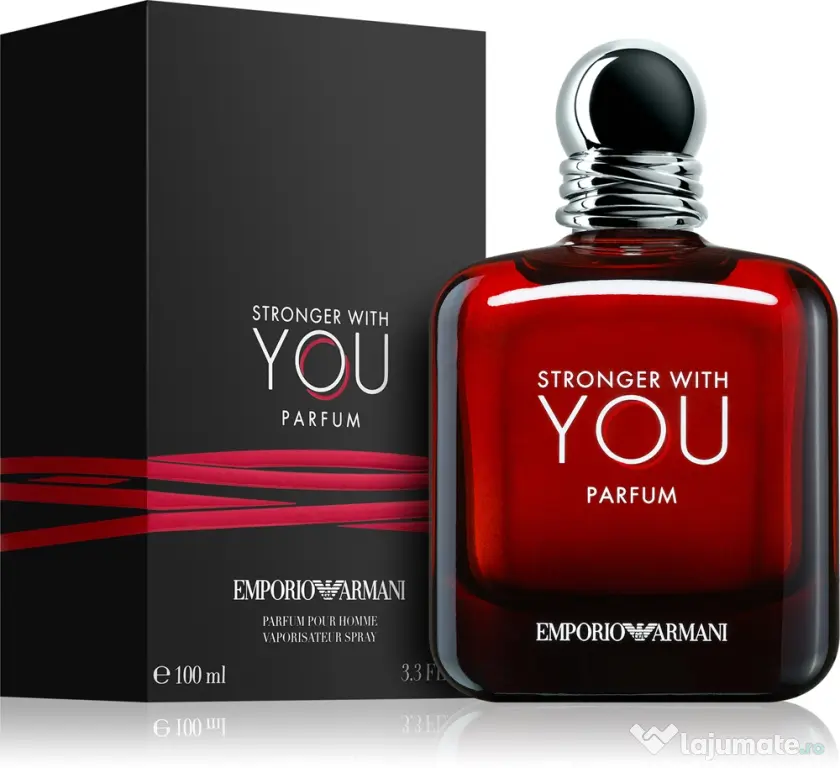 Giorgio Armani Emporio Stronger With You Leather 100ml EDP, pentru barbati