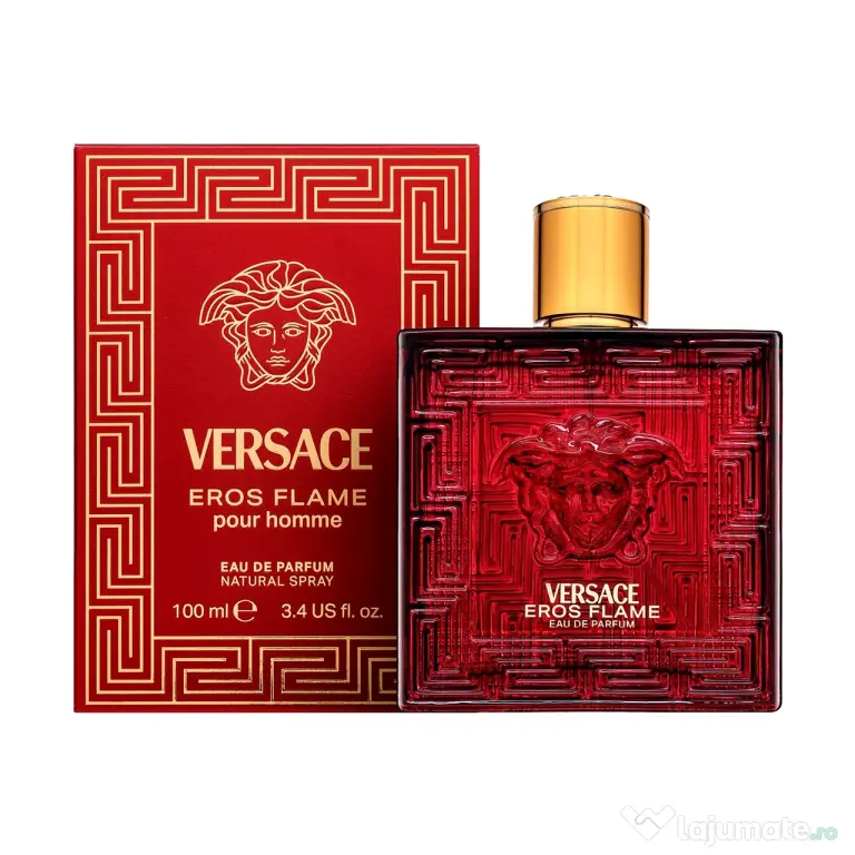 Versace Eros Flame 100ml EDP, pentru barbati, made in Italy