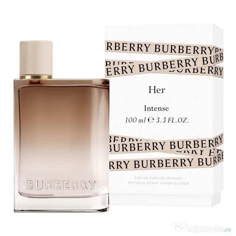Burberry Her Intense 100ml EDP, pentru femei, made in UK