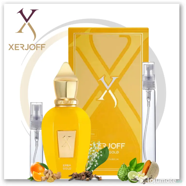 Xerjoff Erba Gold 100ml EDP, unisex, made in Italy