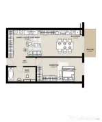 Apartament 2 camere , 48 MP, Ansamblu in constructie, zona B