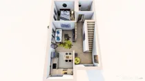 OFERTA !!! Apartament 4 Camere, Pe 2 Nivele, Semifinisat, 10