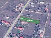 Teren intravilan 2.714 m², 26.5m la E85, Potârnichești, 7 min. de Buzau 33 €/m²