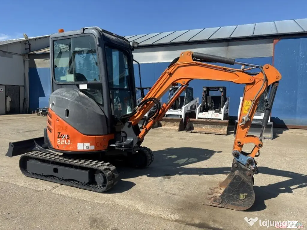 Miniexcavator Hitachi ZAXIS 22U-2, 2010, 2,2 tone - Negresti Oas (Satu-Mare)