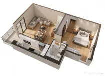 OPORTUNITATE! Ansamblu NZEB! 2 Camere si terasa, Dambul-Rotu
