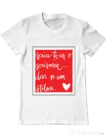 tricou alb test