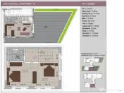 Duplex de lux cu terasa uriasa de 86 mp in zona Nerva Traian 