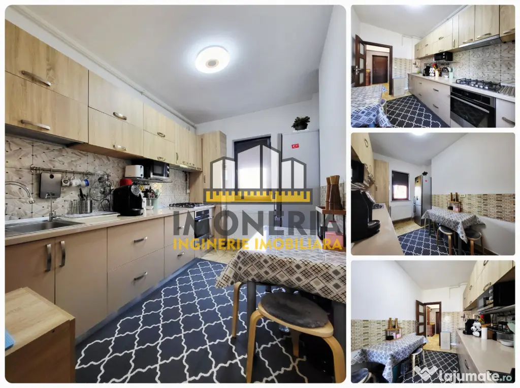 3 camere-garaj-700m metrou 1 Dec 1918-0% comision-curte comu - Bucuresti (Bucuresti-Ilfov)