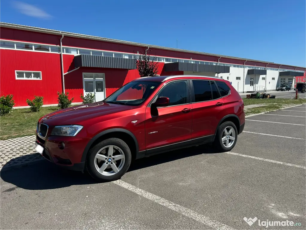 BMW X3 2012 2.0 diesel Automat 4x4 / înmatriculat / unic proprietar de trei ani