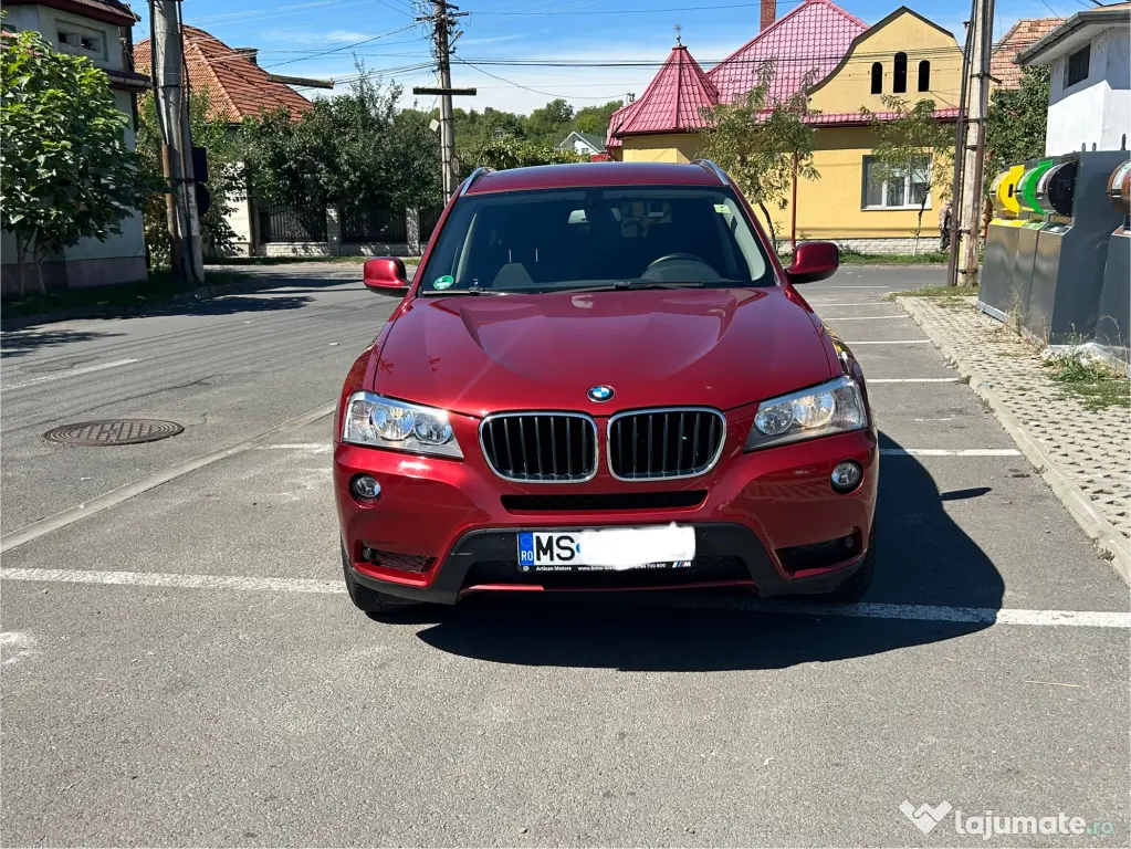 BMW X3 2012 2.0 diesel Automat 4x4 / înmatriculat / unic proprietar de trei ani