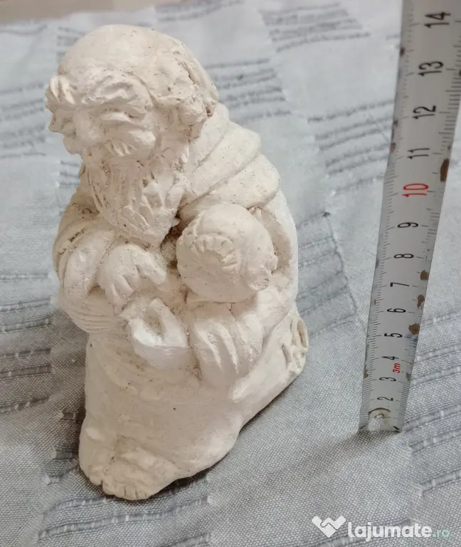 Statueta din gips/piatra reconstituita 16 cm. artizanal