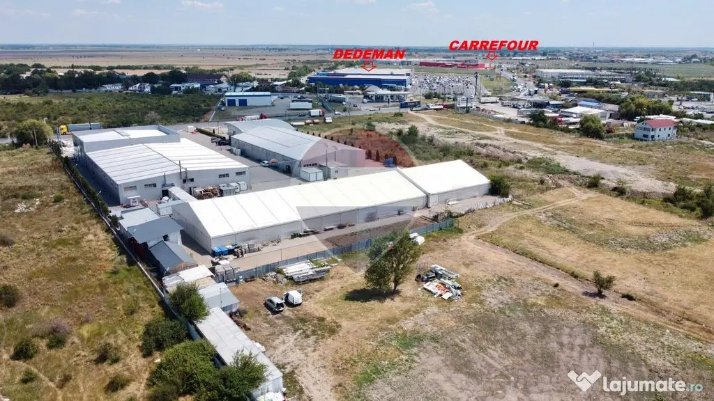 Spațiu industrial cu 1.2ha teren Focsani centura - Focsani (Vrancea)