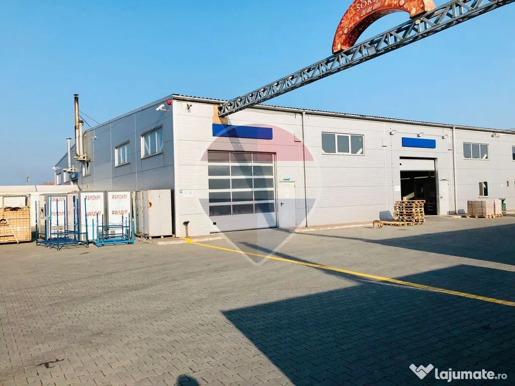 Spațiu industrial cu 1.2ha teren Focsani centura - Focsani (Vrancea)