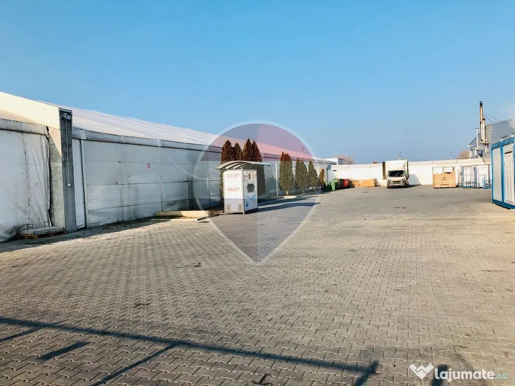 Spațiu industrial cu 1.2ha teren Focsani centura - Focsani (Vrancea)