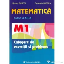 Matematica M1 culegere pentru clasa a 12-a - Marius Burtea