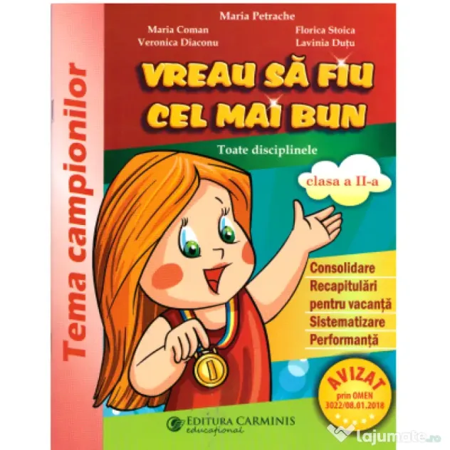 Vreau sa fiu cel mai bun. Clasa a 2-a. Toate disciplinele - Maria Petrache